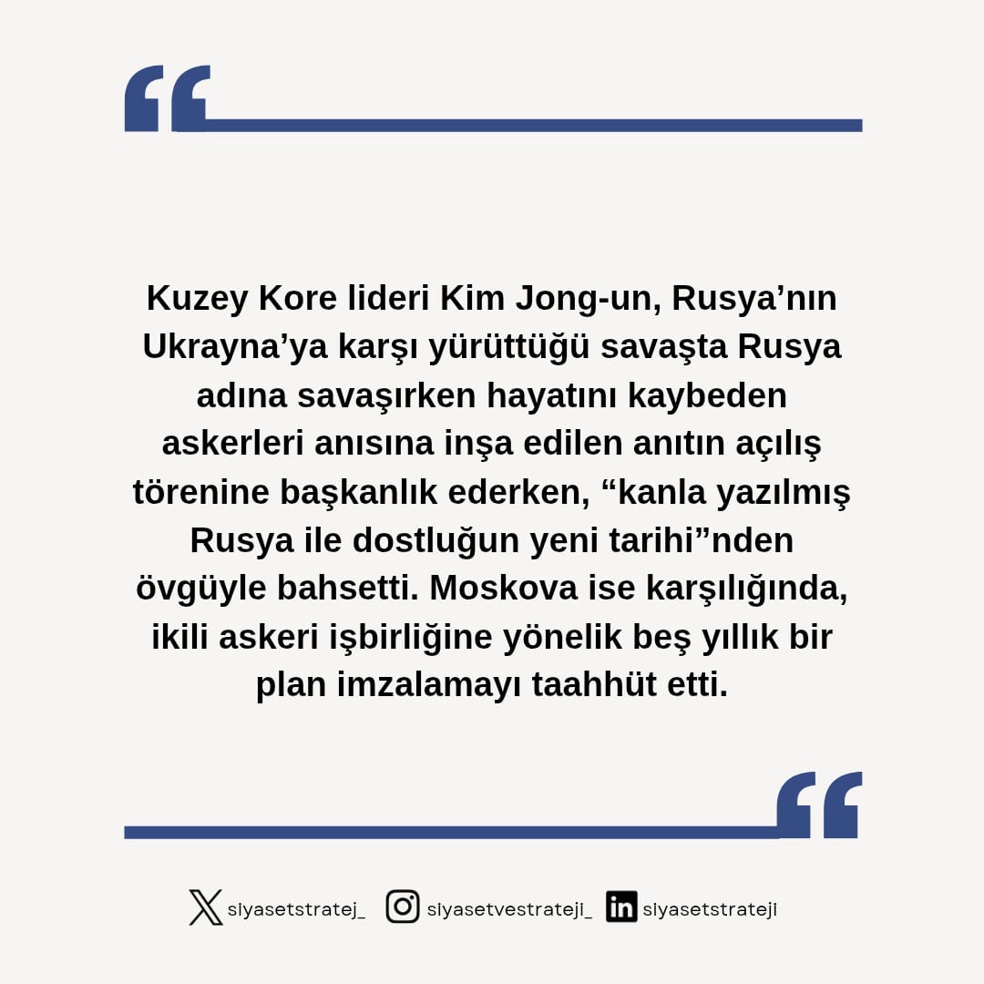 siyasetstratej_'s tweet image. 📌📚 Kuzey Kore ve Rusya Askeri İlişkilerini Güçlendiriyor 

#kuzeykore #rusya #savunma #güvenlik #diplomatic