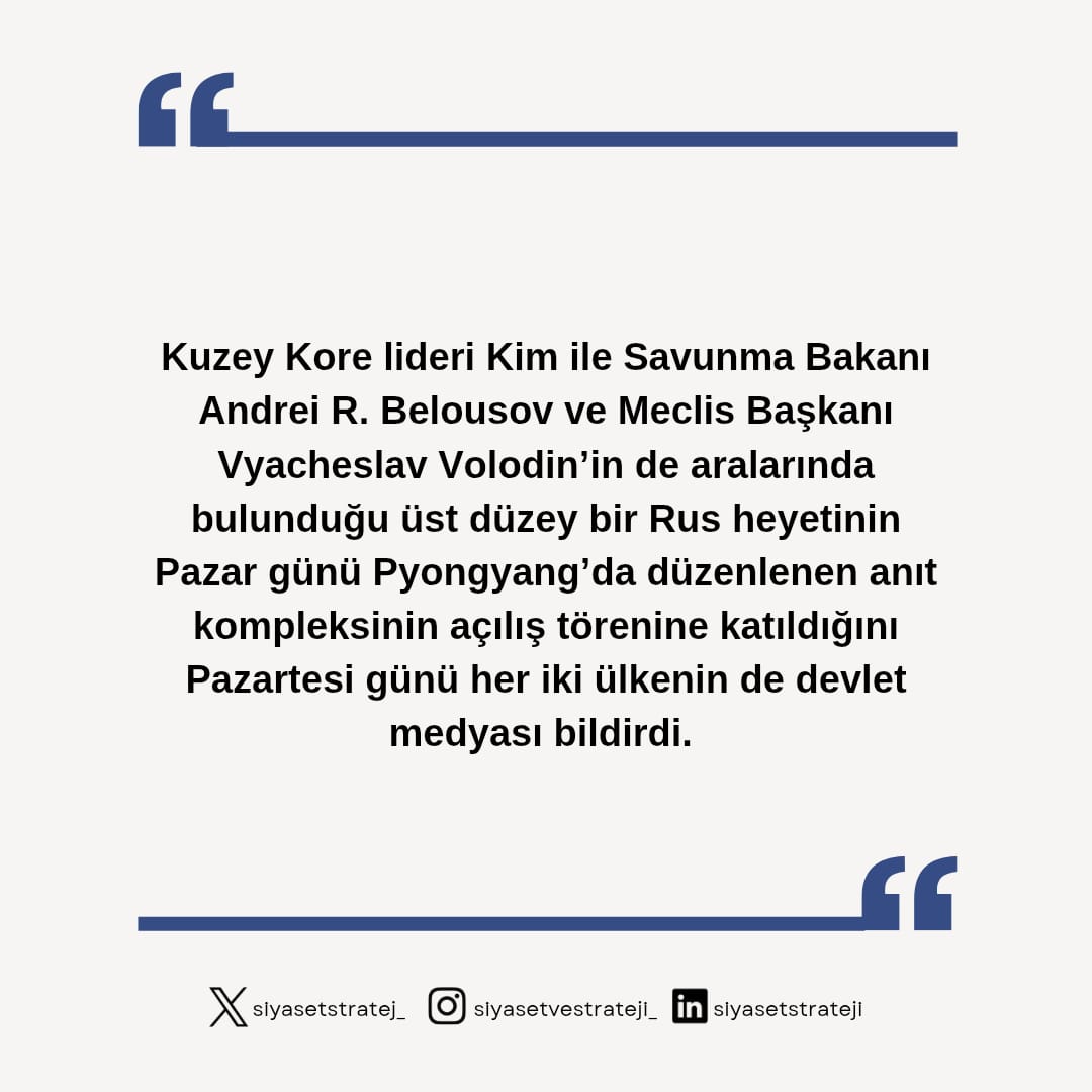siyasetstratej_'s tweet image. 📌📚 Kuzey Kore ve Rusya Askeri İlişkilerini Güçlendiriyor 

#kuzeykore #rusya #savunma #güvenlik #diplomatic