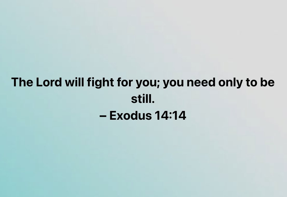 FaithTalkWLQV's tweet image. Be still. #FaithTalk