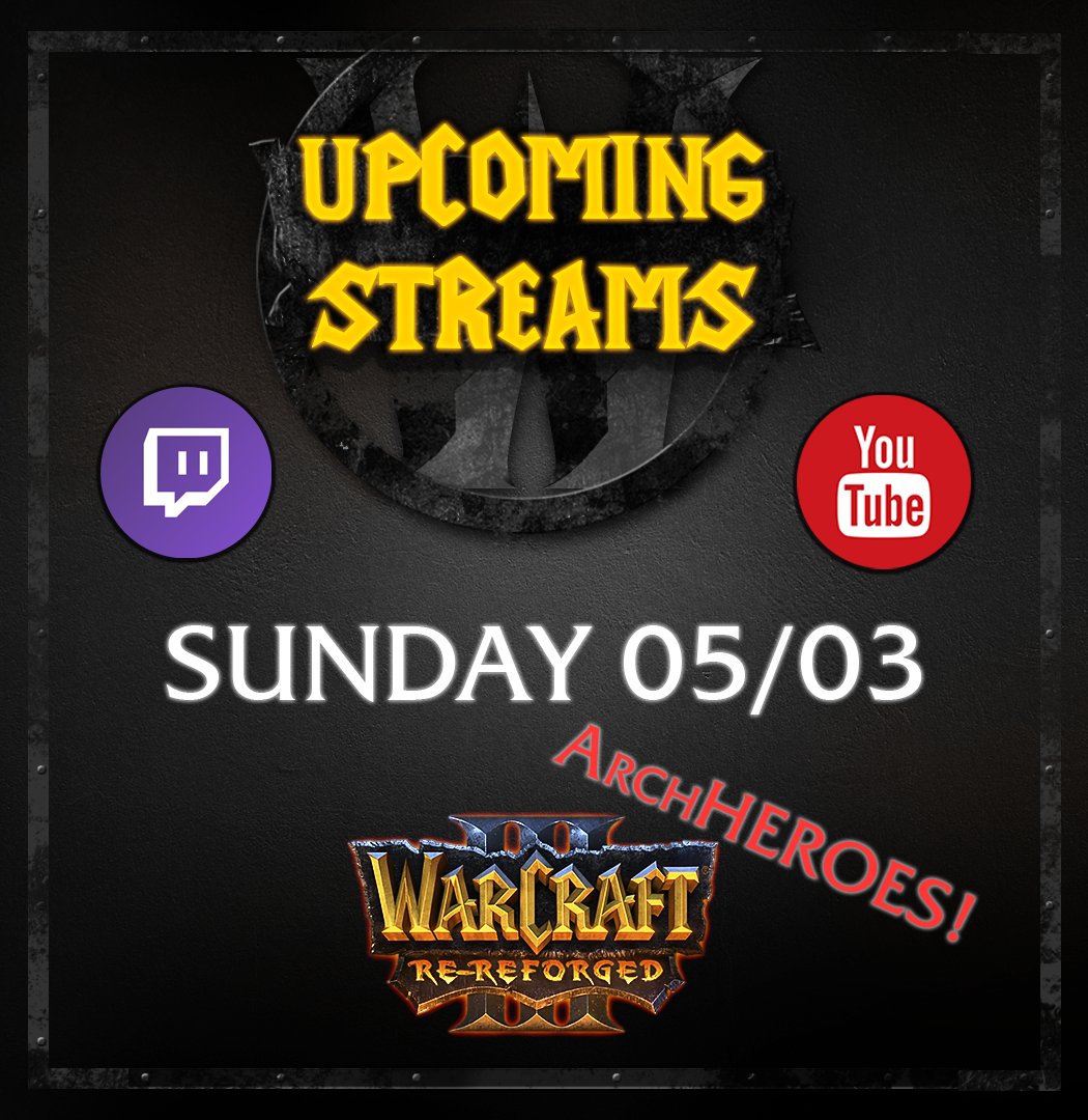 InsaneMonsterRR's tweet photo. I think our archmages need some abilities!
Join me TOMORROW on Twitch and Youtube to design them all!
https://t.co/U0xZOo3OIE
https://t.co/IIbSGRvQ5L
#rereforged #livestream #rts #warcraft #letsdev https://t.co/0FLqpeS1P0