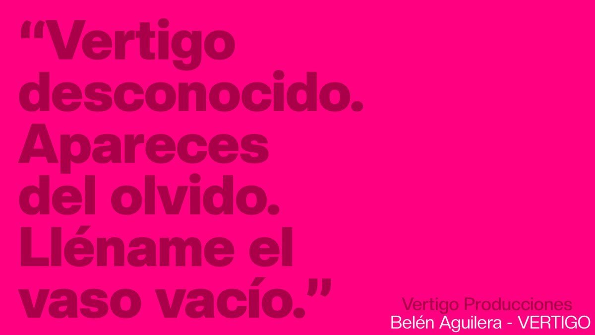 Vertigo Producciones tweet media