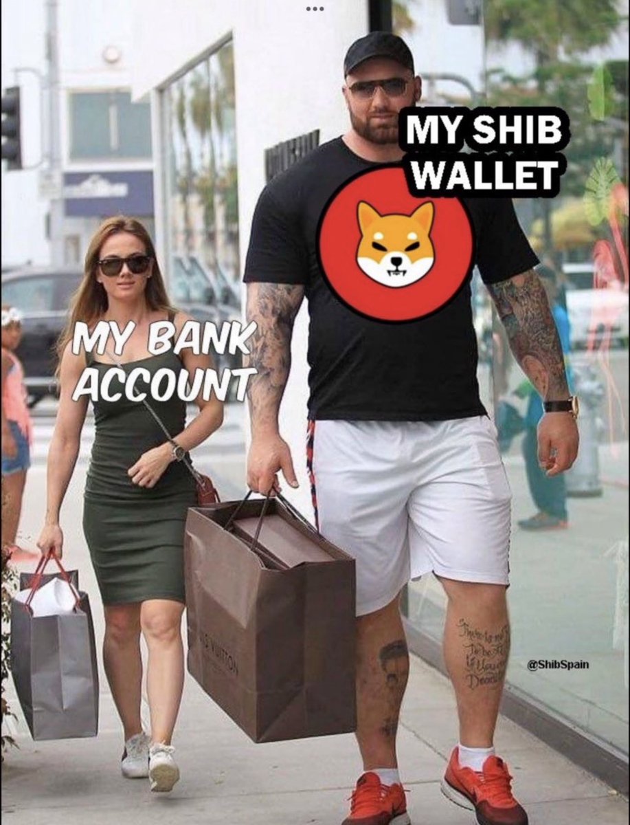 BezosCrypto's tweet photo. MY $SHIB WALLET IS BIGGER THAN MY BANK ACCOUNT 
ARE YOU READY FOR THE EPIC PUMP❓

#ShibaInu #ShibETF #SHIBARMYSTRONG #SHIBARMY https://t.co/vERJrsqxqc