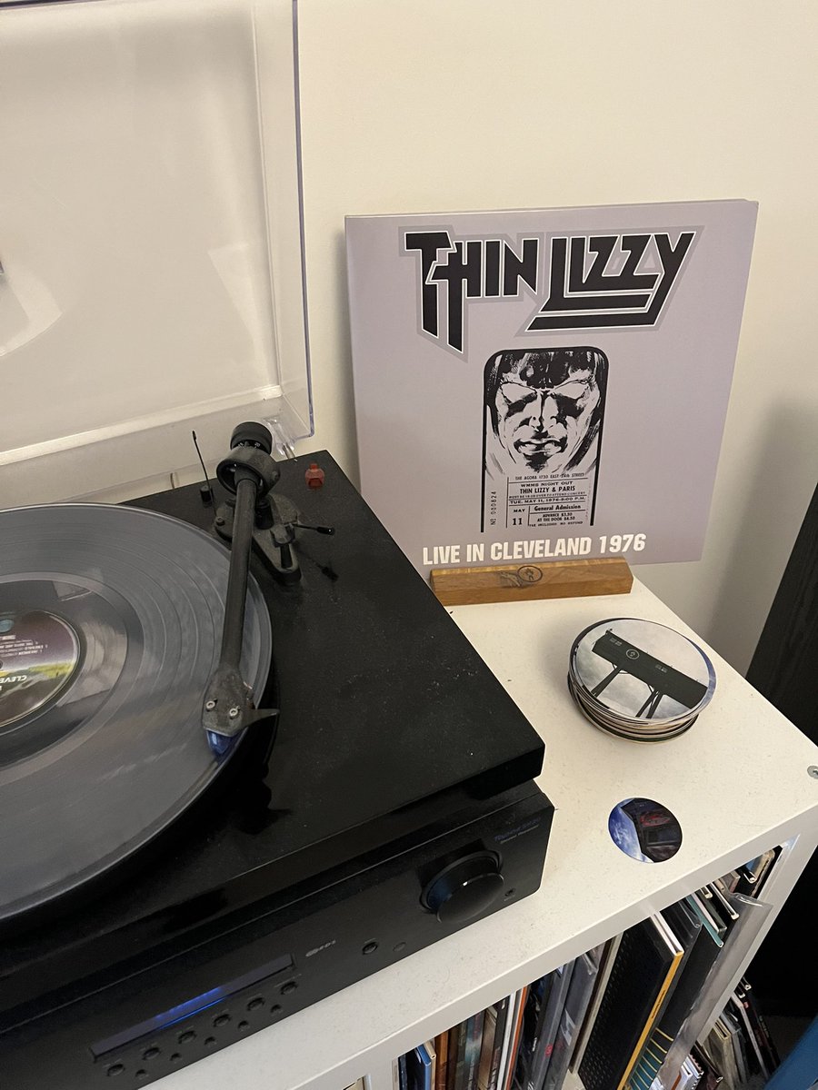 StuartinTrosley's tweet image. #nowplaying number 1647. Thin Lizzy - Live In Cleveland 1976