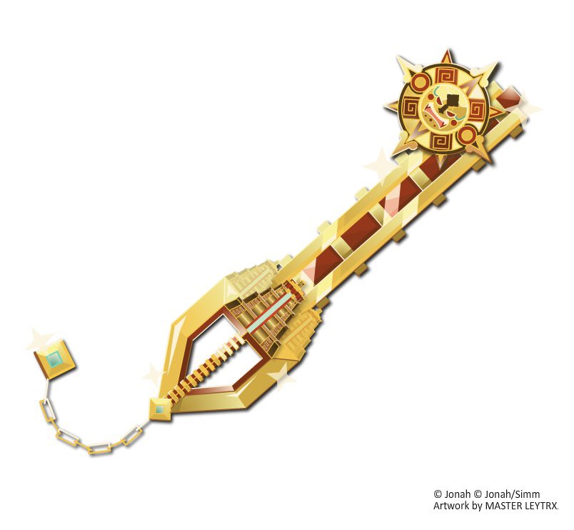 I have no idea what Golden Week is, but here’s a repost of my solid gold “The Road to El Dorado” Keyblade 😅
