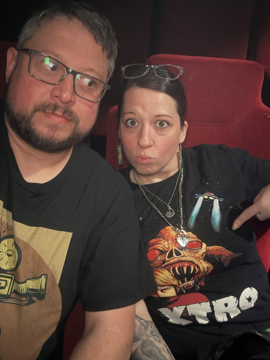 jasonimpey's tweet image. Think Rachel has the wrong alien on her T-shirt for tonights film #closeencountersofthethirdkind #cinema #spielbergseason #stevenspielberg #classicfilm