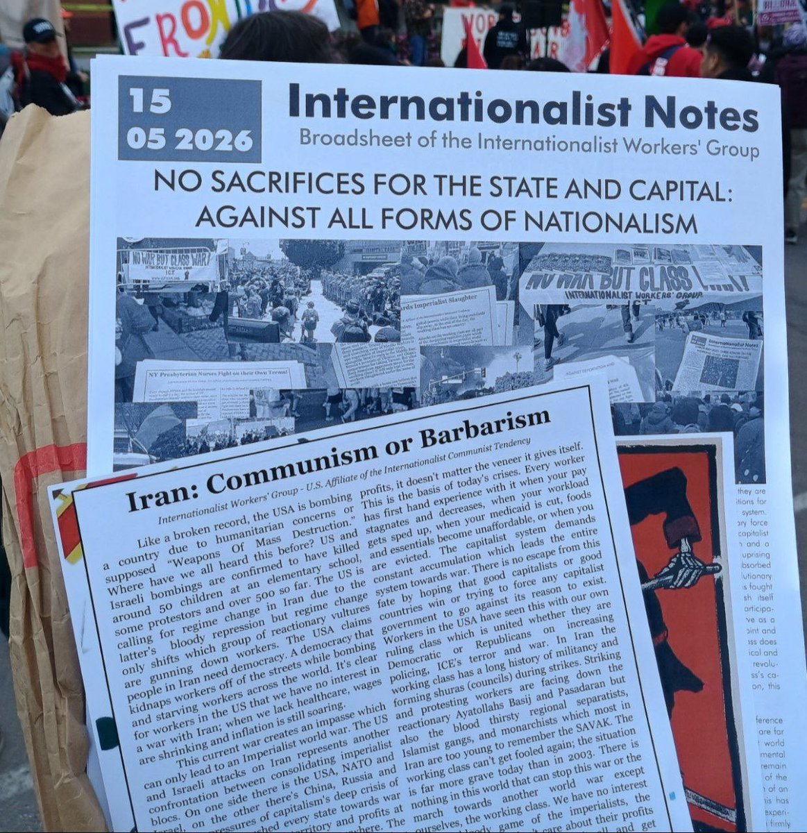 IWGofficial's tweet photo. IWG at events for International Workers’ Day 2026. https://t.co/Fblk7lXrCC