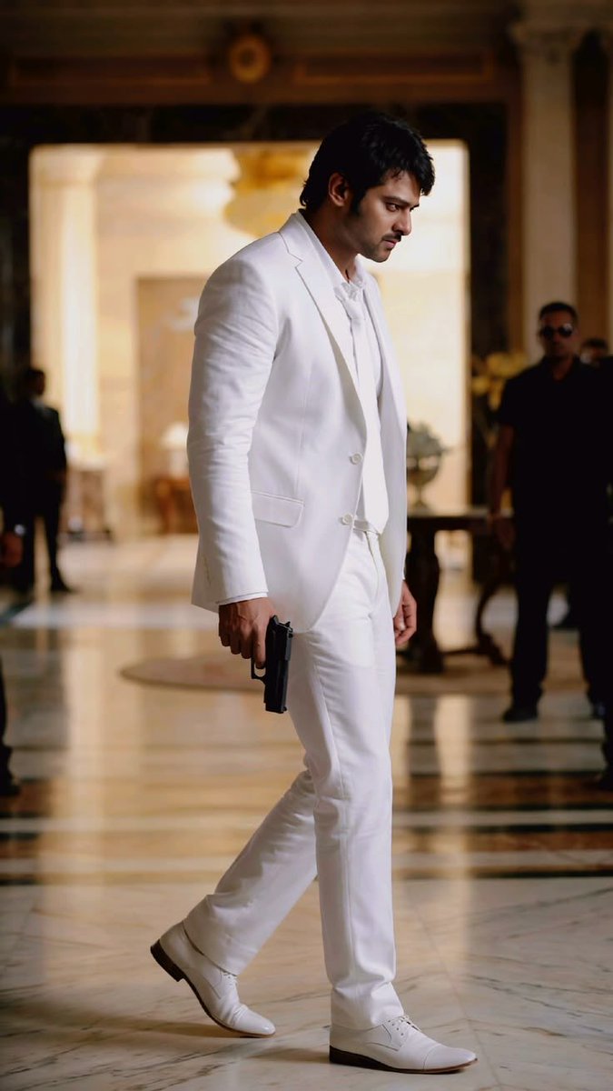kiranprabhas09's tweet image. #Spirit lo full on white suit veypi Dear @imvangasandeep 😋