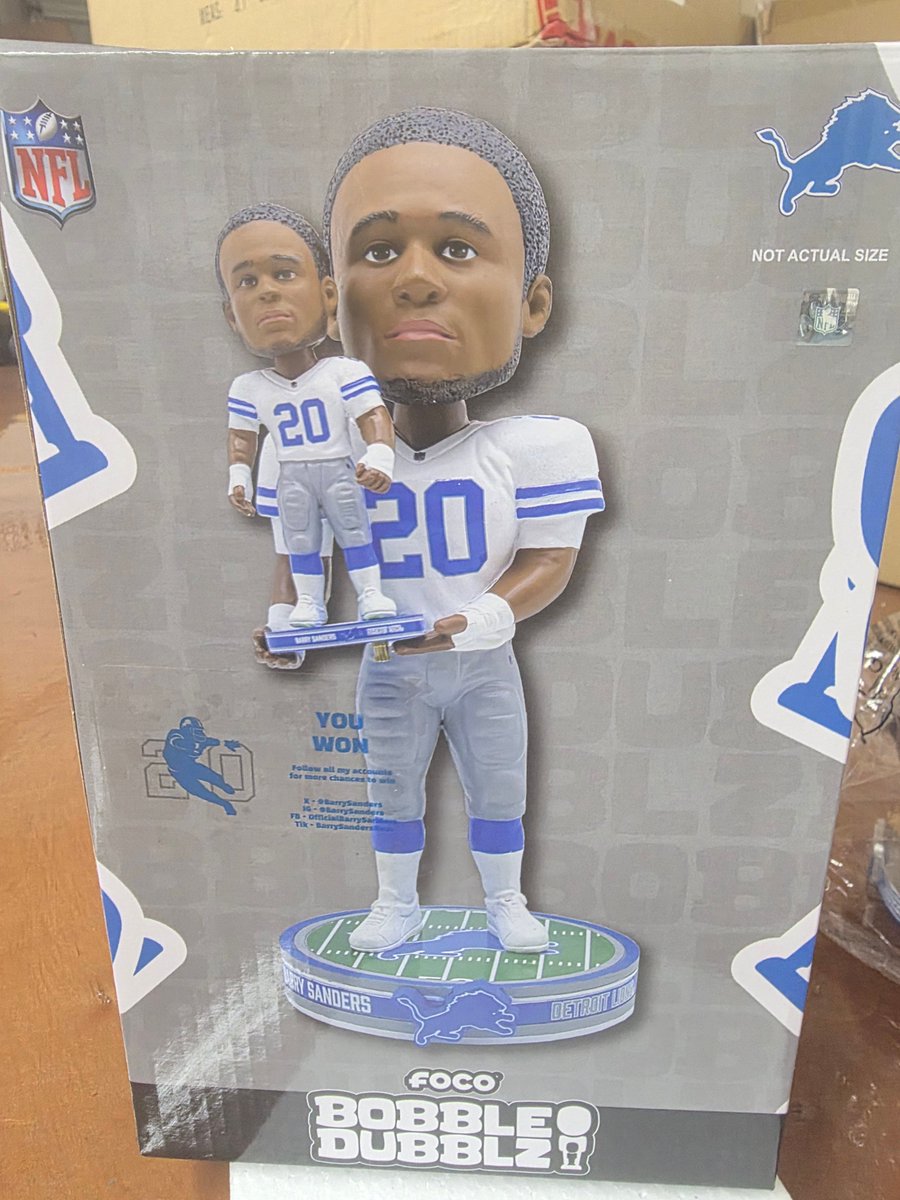 Barry Sanders tweet media
