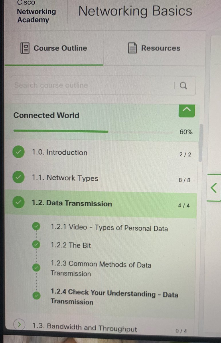 mr_kay7's tweet image. Switched lanes to @CiscoNetAcad 

TryHackMe was a good start, but diving into the raw basics of Data Transmission and Network Types today. Realizing everything we do online eventually just boils down to bits and ASCII 

#CyberSecurity #Networking #Cisco #LearningInPublic
