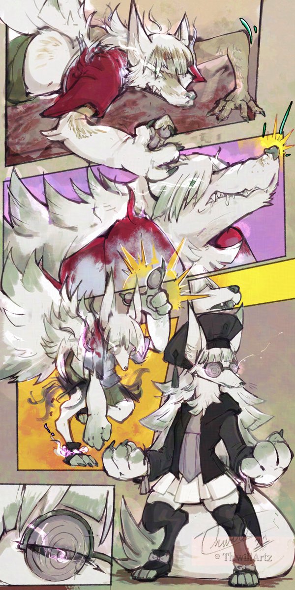 Arztwii's tweet photo. Fox possession🦊👓— 野狐 https://t.co/Kj4wNSY45c
