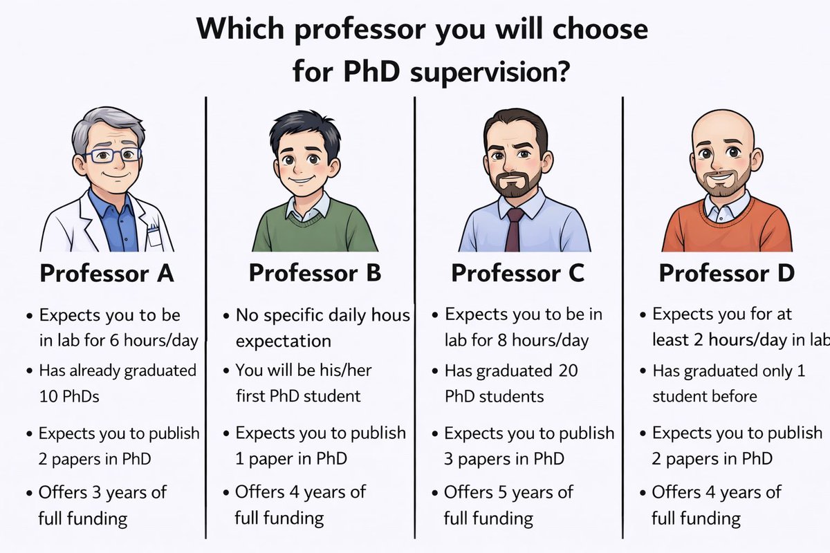 im2muneeb's tweet image. PhD students - which professor you will choose?

#phd