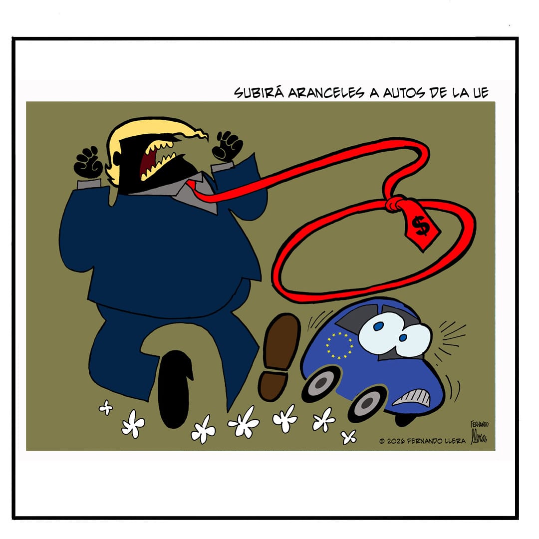 Excelsior's tweet image. Te compartimos el cartón de #Llera en #Excélsior.

#Digital