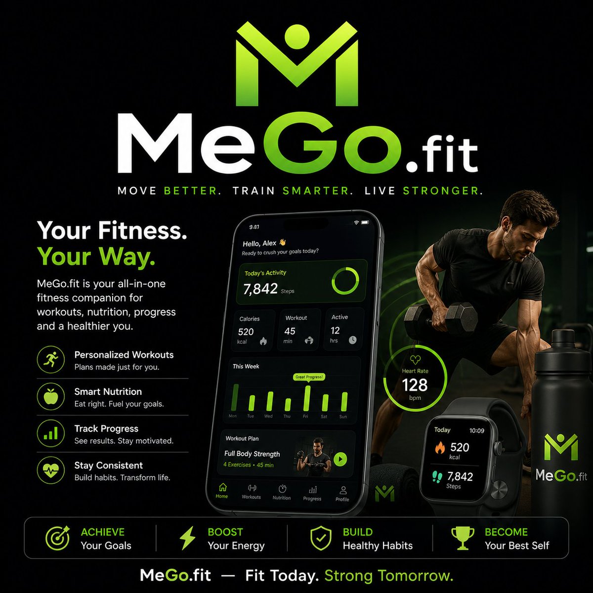 MadhuPaletipati's tweet image. Short. Brandable. Action-driven.

MeGo.fit

Perfect for:
• Fitness apps
• Personal trainers
• Wellness startups
Easy to remember. Built to move.
Flexible acquisition available (BIN / LTO)
DM if relevant 👇

#Domain
#Domainforsale
#Domaining
#Fitness