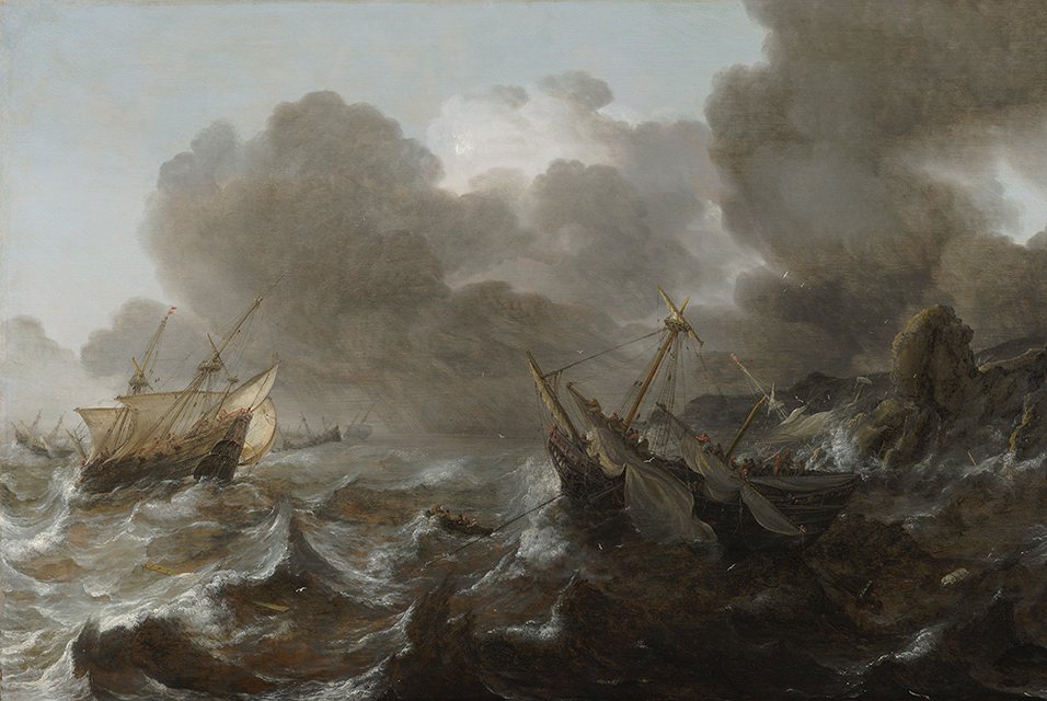 TomasMu73833924's tweet image. 'Barcos en una tormenta'
Creación hacia 1616 / 1618.
Técnica: Óleo sobre tabla.
Dimensiones: 47 × 71 cm.
Ubicación: Museo Frans Hals, Haarlem, Países Bajos.
Autor: Jan Porcellis (neerlandés, c. 1580/84-1632)
#arts #paintings