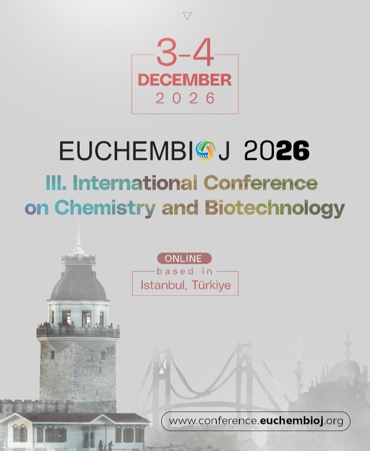 euchembioj's tweet image. 🚀 EUCHEMBIOJ 2026
📅 Dec 3–4, 2026
🌍 III Int’l Conf. on Chemistry &amp;amp; Biotechnology
💻 Online | Istanbul
Join global researchers, cutting-edge science &amp;amp; networking.
🔗 conference.euchembioj.org
#EUCHEMBIOJ #Biotech #Chemistry #SciConf