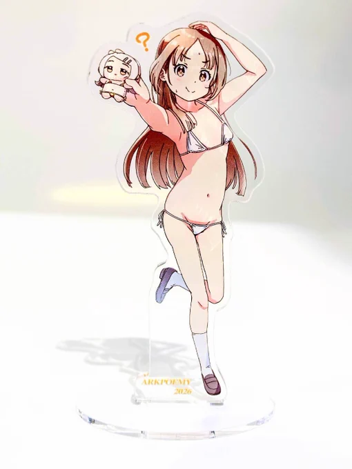 倉本さんのアクスタです。本日MBF17にて頒布いたします…何卒…
