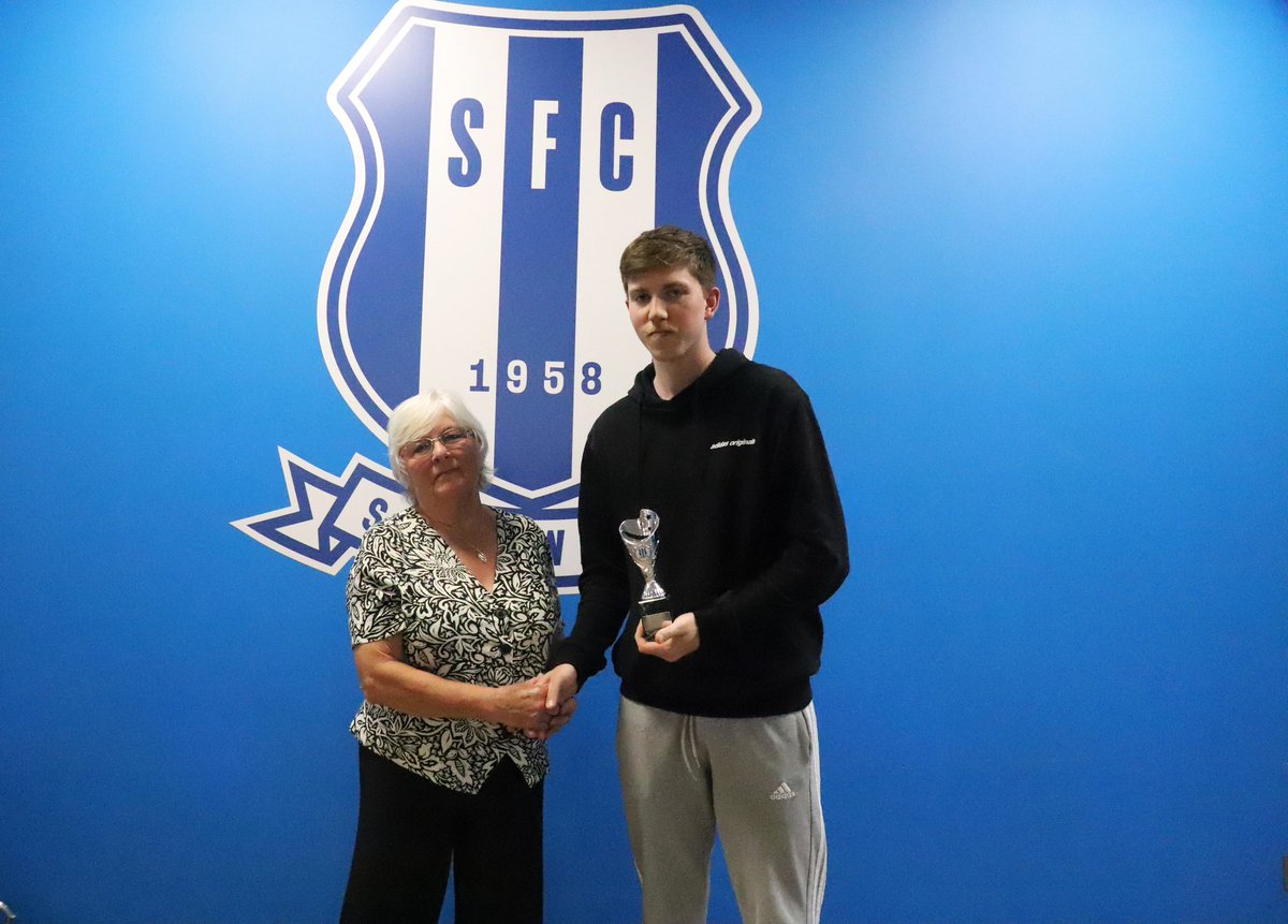 Sheerwaterfc's tweet photo. Congratulations to Callum Mackie tonight who won committee player of the Season and Supporters Player of the Season #UpTheSheers https://t.co/uaD0jA1pif