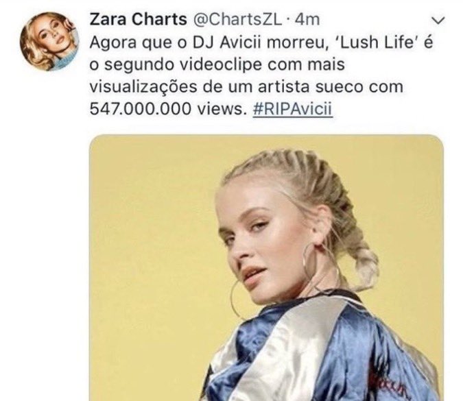 acervo zara larsson tweet media