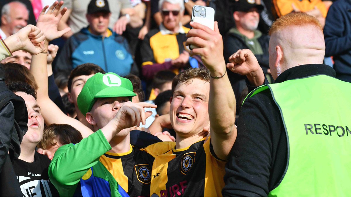 Newport County tweet media