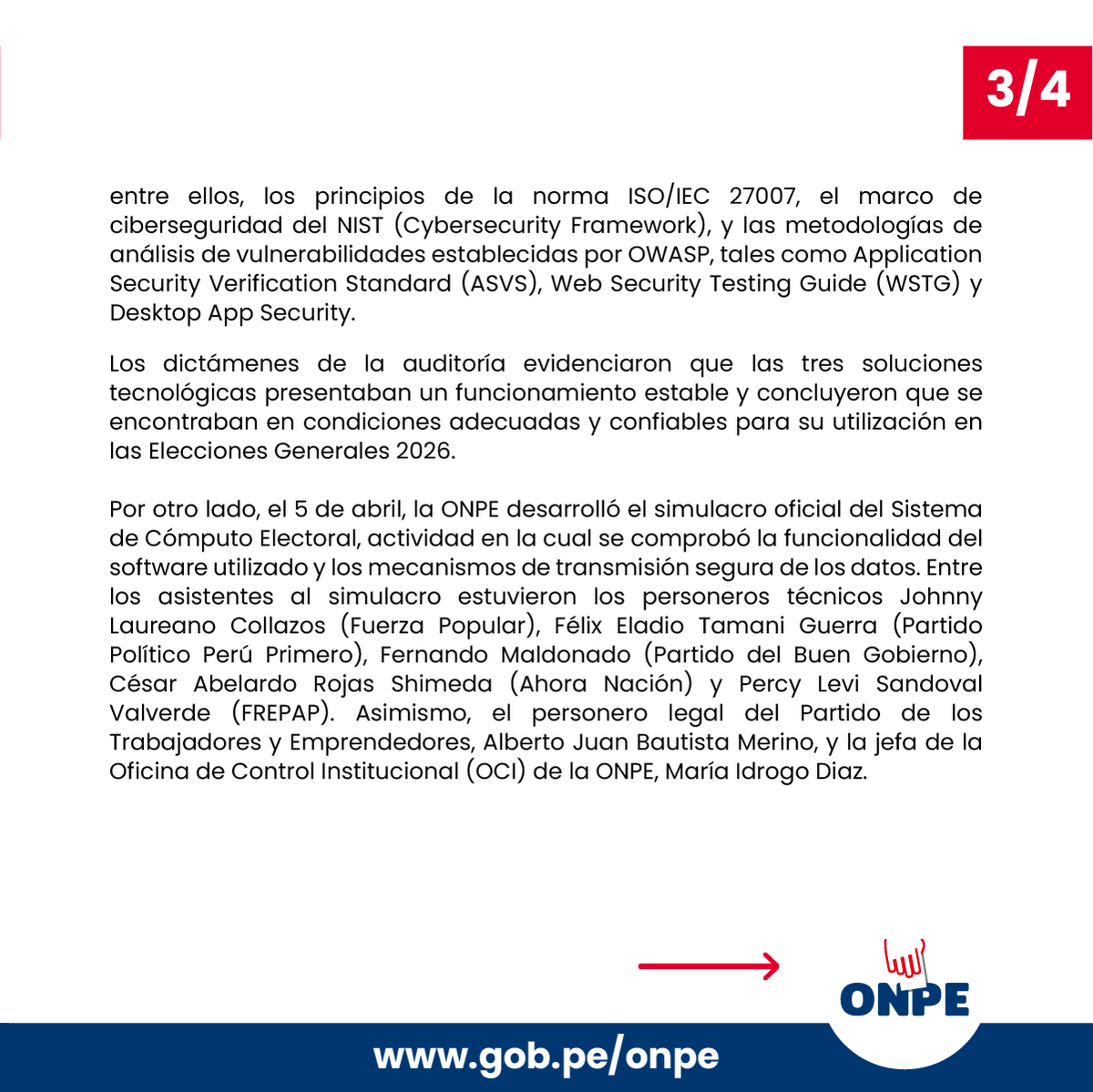 ONPE tweet media