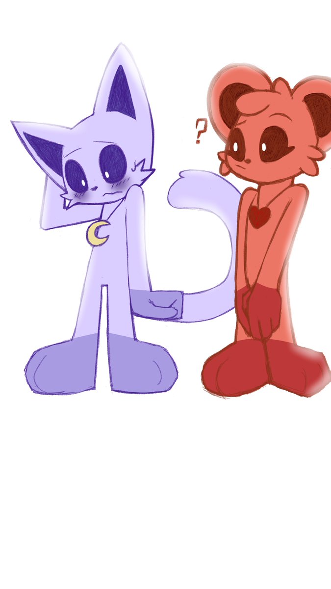 naxuvelstart's tweet image. Intentando cambiar el estilo
#SmilingCritters #Catnap #Bobbybearhug #fanart
