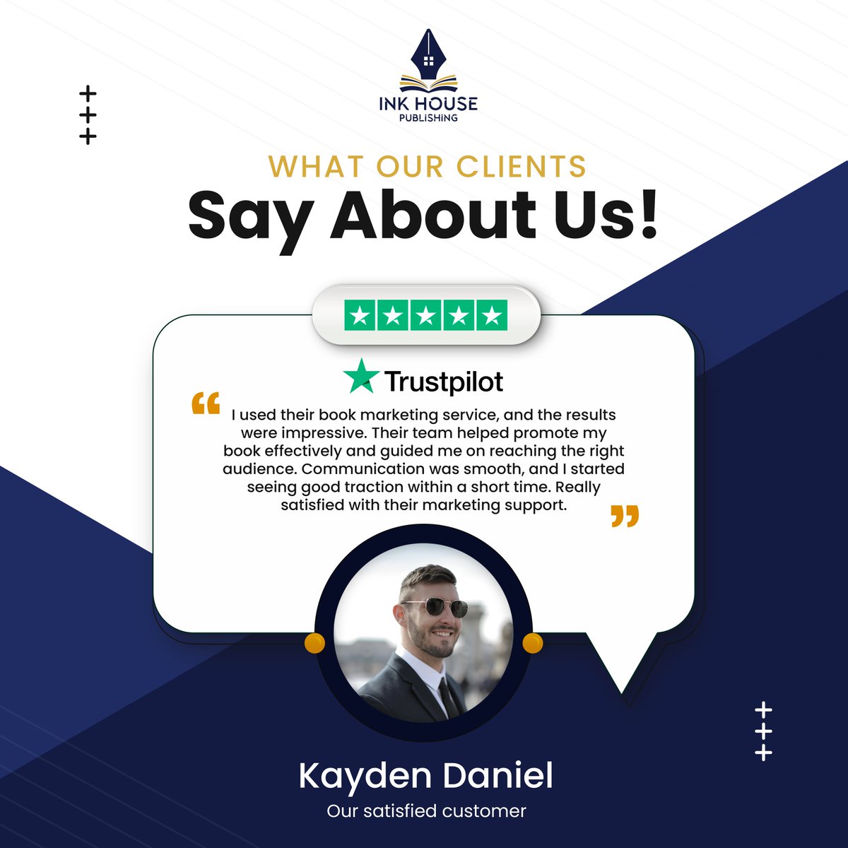 InkhousepubUSA's tweet image. Author Review ⭐⭐⭐⭐⭐

Our clients trust us to deliver real results. From promotion to audience targeting we help your book gain the traction it deserves

Visit Now: inkhousepublishing.com
Contact Us: info@inkhousepublishing.com

#BookMarketing #Authors #SuccessStories