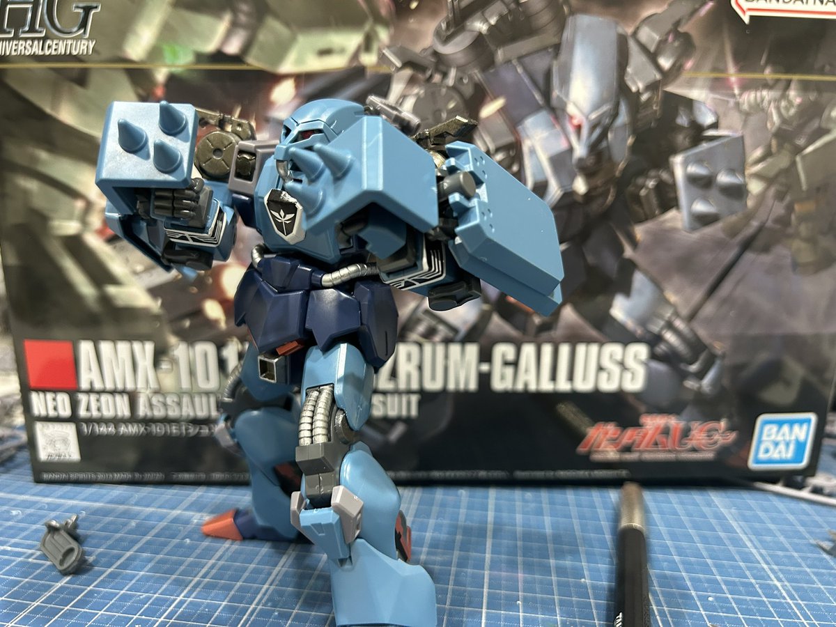コマンドクアンタとシュツルムガルス作ったぜ_(:3」∠)_
どっちもいい感じに立ってくれるから助かる