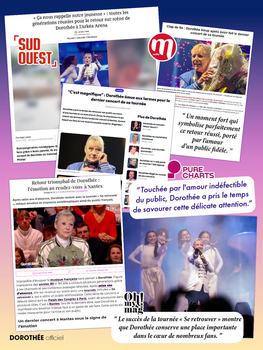 Dorothée tweet media