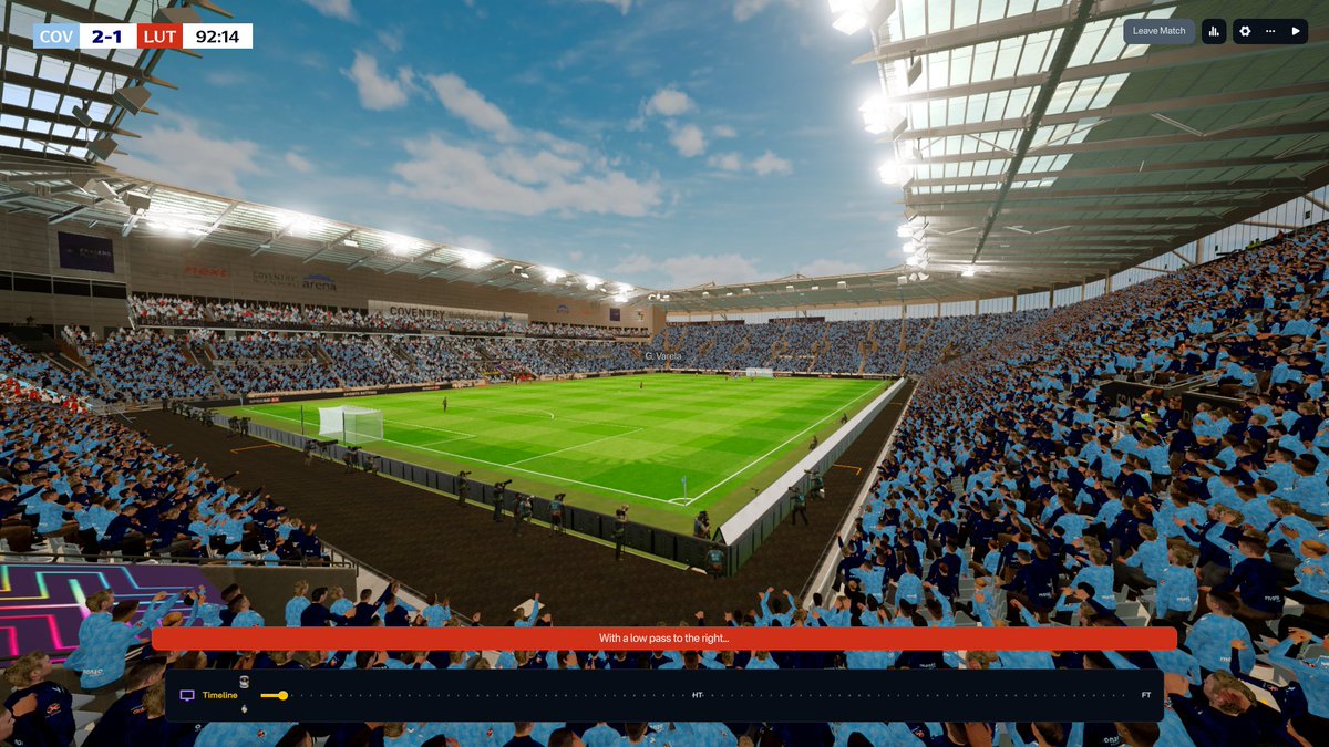 The CBS Arena, home of the Championship champions Coventry City has ...