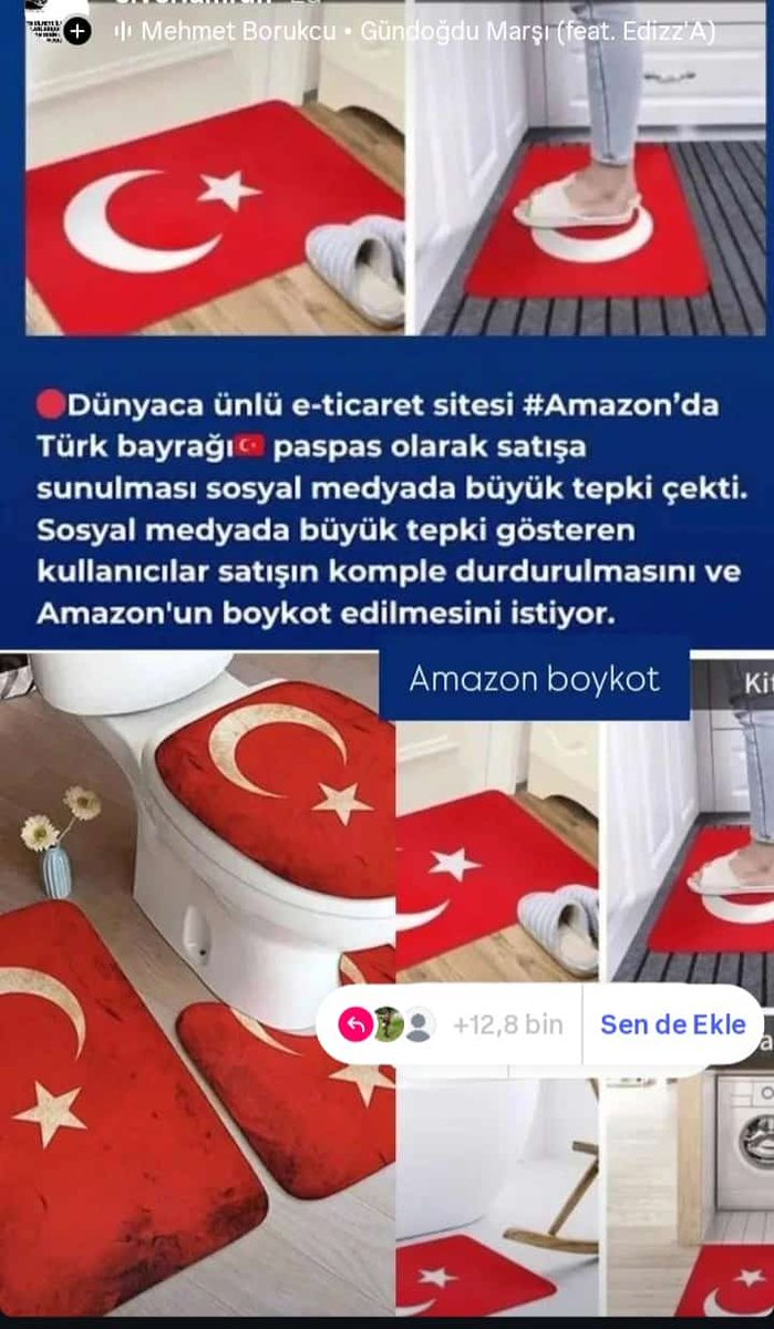 Gulsum_says's tweet image. #Amazon boykot !!!
🇹🇷🇹🇷🇹🇷🇹🇷🇹🇷