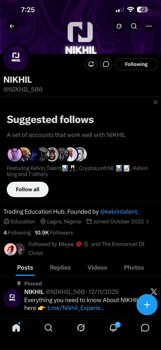 Ifenaims's tweet photo. @Kelvintalent_ @GoatFunded @EdwardXLreal @princess_mmasi @NIKHIL_500 One of the account in mine Already IJN insha Allah Ase 😊 😃 😀 https://t.co/Ko4roU37ER