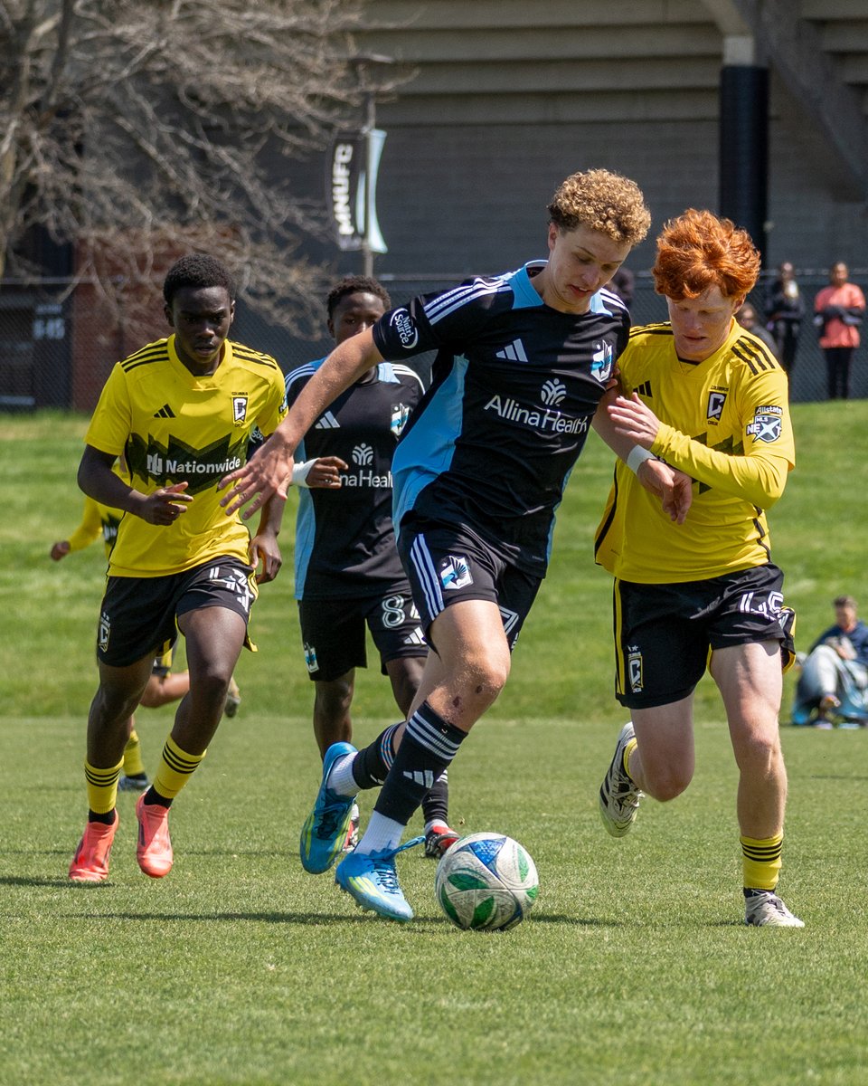 MNUFC_Academy's tweet photo. Kept competing until the final whistle, but the U16s fall 2-3 to Columbus Crew. https://t.co/2XOw6H717W