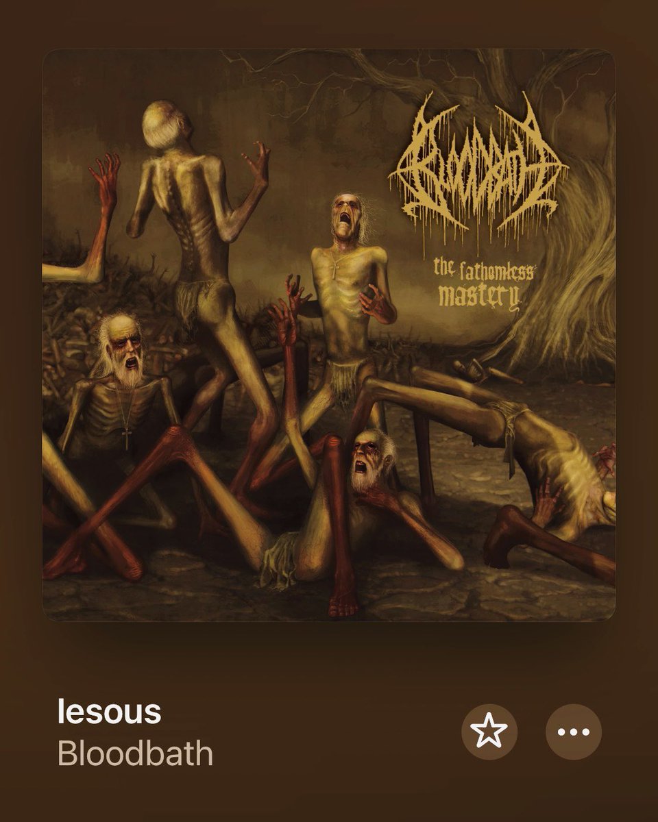 RickBarrios9's tweet image. #Bloodbath #TheFathomlessMastery #Death #Metal #MikaelÅkerfeldt #Sweden 🇸🇪