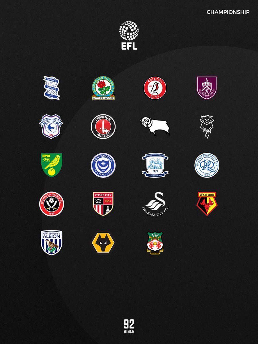 The92Bible's tweet photo. Championship 2026/27

(19/24) https://t.co/p0OaE7QZTP