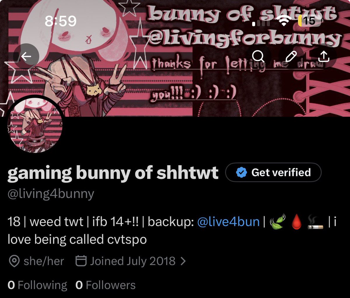 bunny of yktwt tweet media