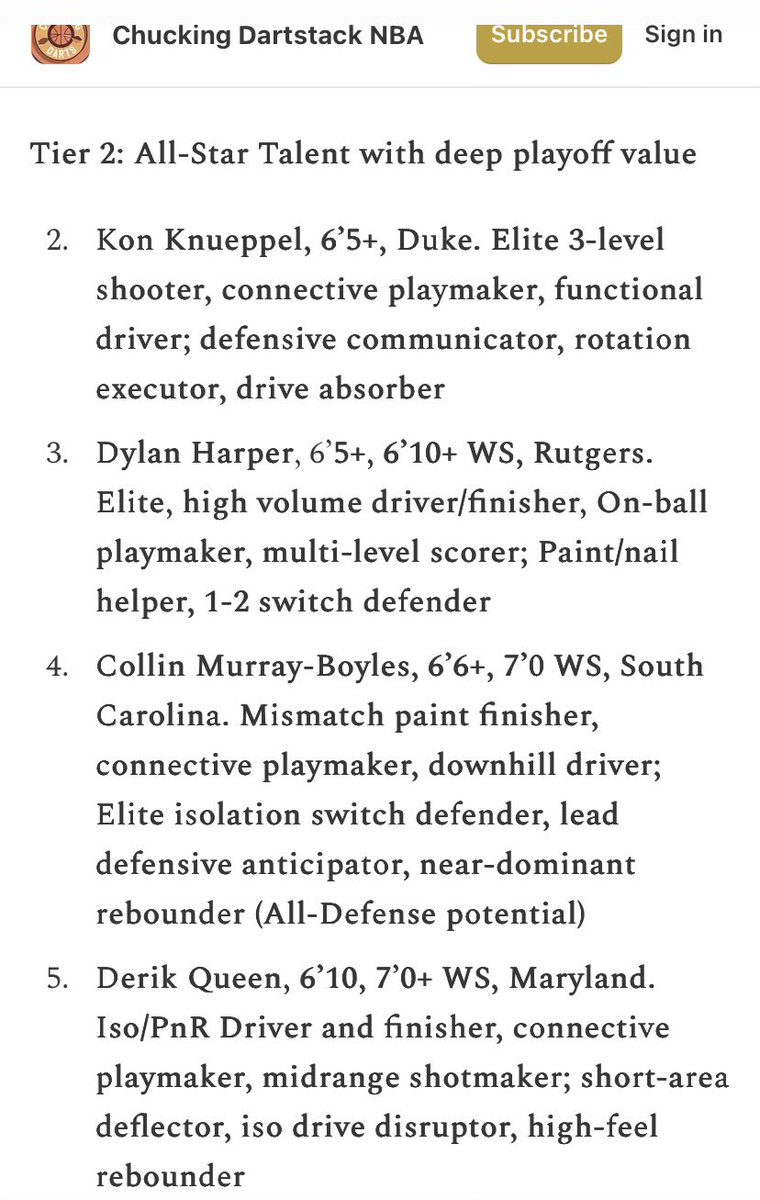 Chucking Darts NBA & Draft Podcast tweet media