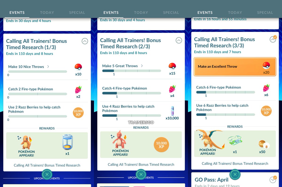 trainersgo2022's tweet image. 🤓 Recuerden que actualmente se está realizando el evento local "Calling Trainers" en tiendas de Target en EE. UU., en Pokémon GO.

🕐 Fecha: hasta el viernes 31 de julio de 2026

🔵 Lugar: 40.732846,-74.035757

#PokemonGO #PokemonGOApp #trainersgo #MemoriesInMotion