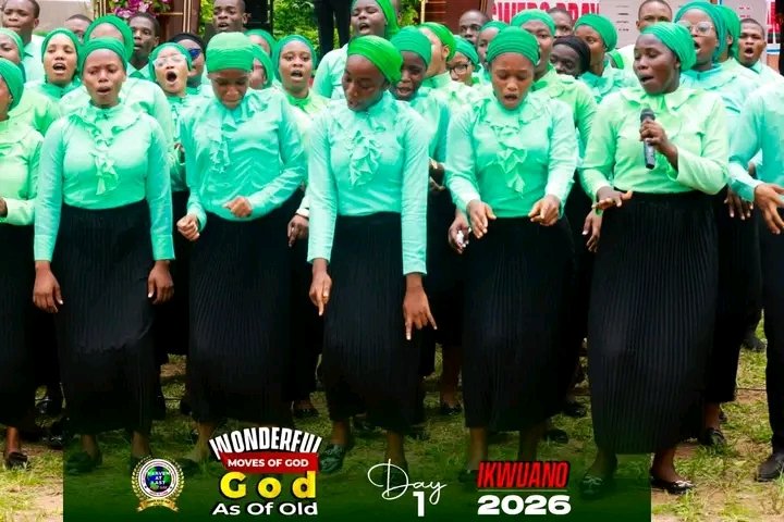 TlccrmOfficial's tweet image. CAMPUS CHOIR || THE WONDERFUL MOVES OF GOD AS OF OLD || DAY 1 || ABIA – IKWUANO PROGRAM || MAY 2026

God who moved mightily in the days of old is still at work today. 

#Chosen
#TLCCRMOfficial
#PstLazarusMuoka
#Abia2026
#Ikwuano2026