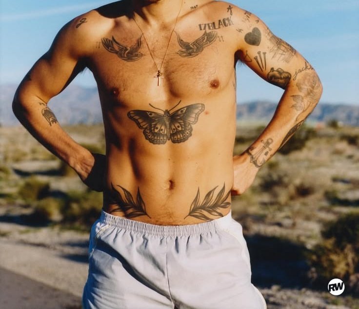 body so iconic you don’t even need the face to recognise him