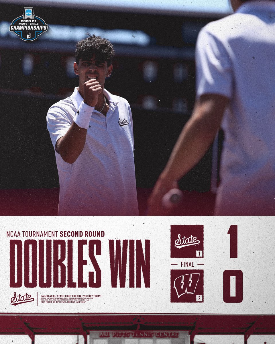 Mississippi State Men's Tennis tweet media