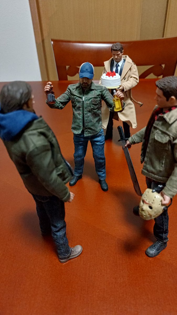 Chan557170's tweet image. HappyBirthdayサム！

#supernatural
#DeanWinchester
#SamWinchester
#SPN
#BobbySinger
#Castiel