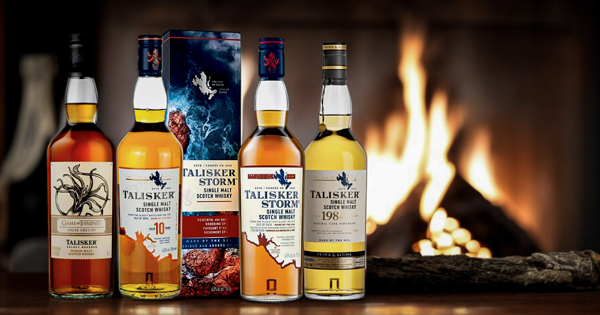 usalovescotch's tweet image. 🌊 Smoky. Bold. Maritime. That’s #Talisker. 🥃
Crafted on the Isle of Skye since 1830, each dram delivers sea salt, pepper &amp;amp; coastal fire.

🔗 Dive into Talisker’s full range now → f.mtr.cool/rnkznoqcxl
#Whisky #ScotchWhisky #IsleOfSkye #TaliskerWhisky #BoldFlavors