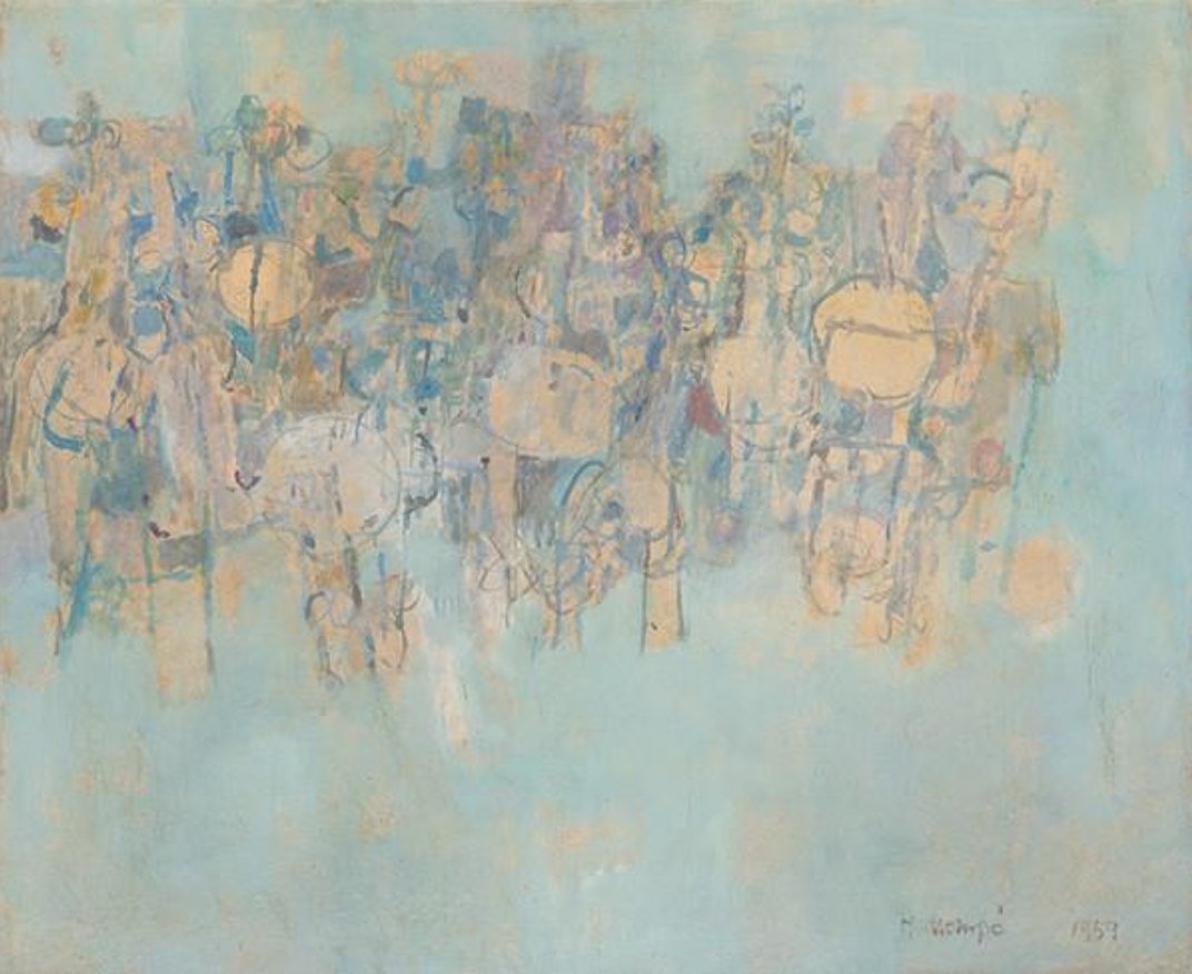 manuelhmompo's tweet photo. Mompó - Terraza en un café. 1959 @SUBASTASSEGRE https://t.co/rEyaqOW7gf

#mompó #mompo #subastassegre #palazzomediciriccardi #subastadearte https://t.co/y0noKSMm60