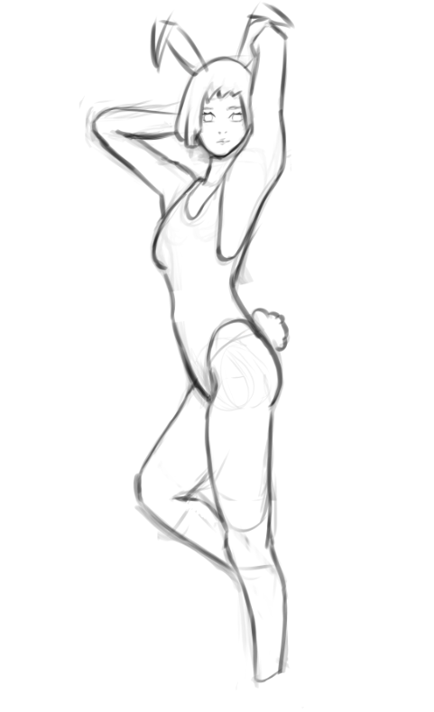 VellitrixArt's tweet photo. bunny girl in progress #rkgk https://t.co/QIGbTbtrUX