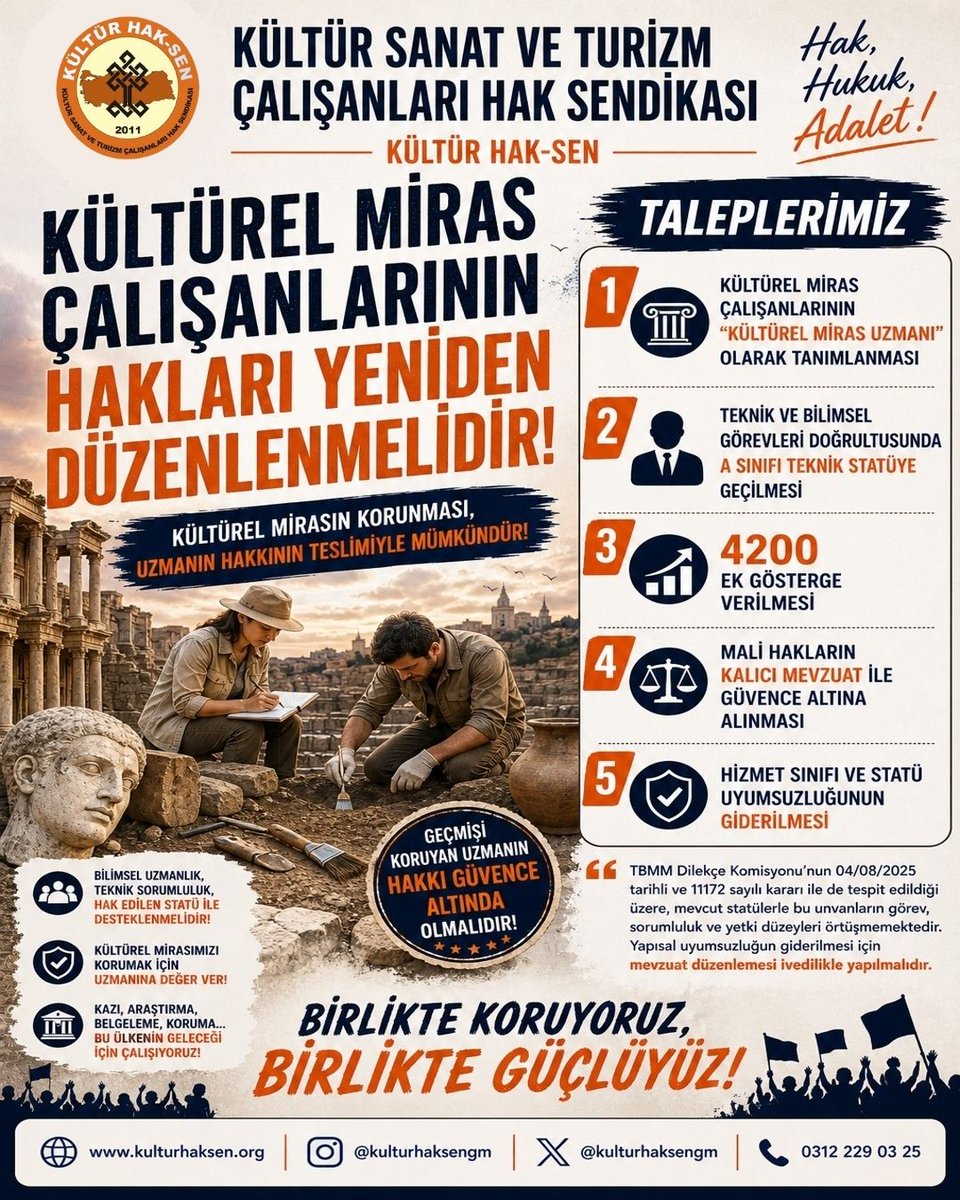 KÜLTÜR HAK-SEN GENEL MERKEZİ tweet media