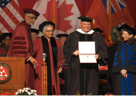 mobinfiltrator's tweet image. #Ontario grifter and part-time goat ejaculate taster gets free degree in US after taking away young peoples ability to get subsided degrees in #Canada.

#onpoli #cdnpoli