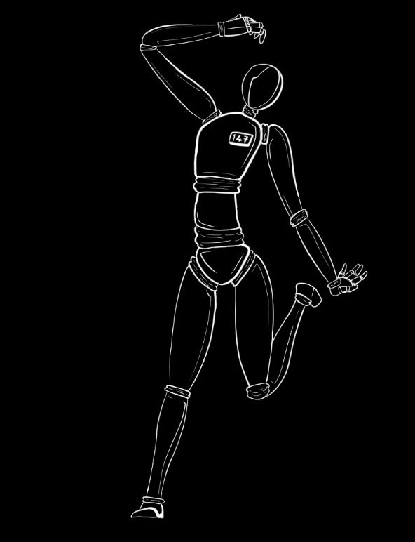 nettokami's tweet image. 2 months ago.        /           Now.

Slowly but surely.

#drawing #scp #art