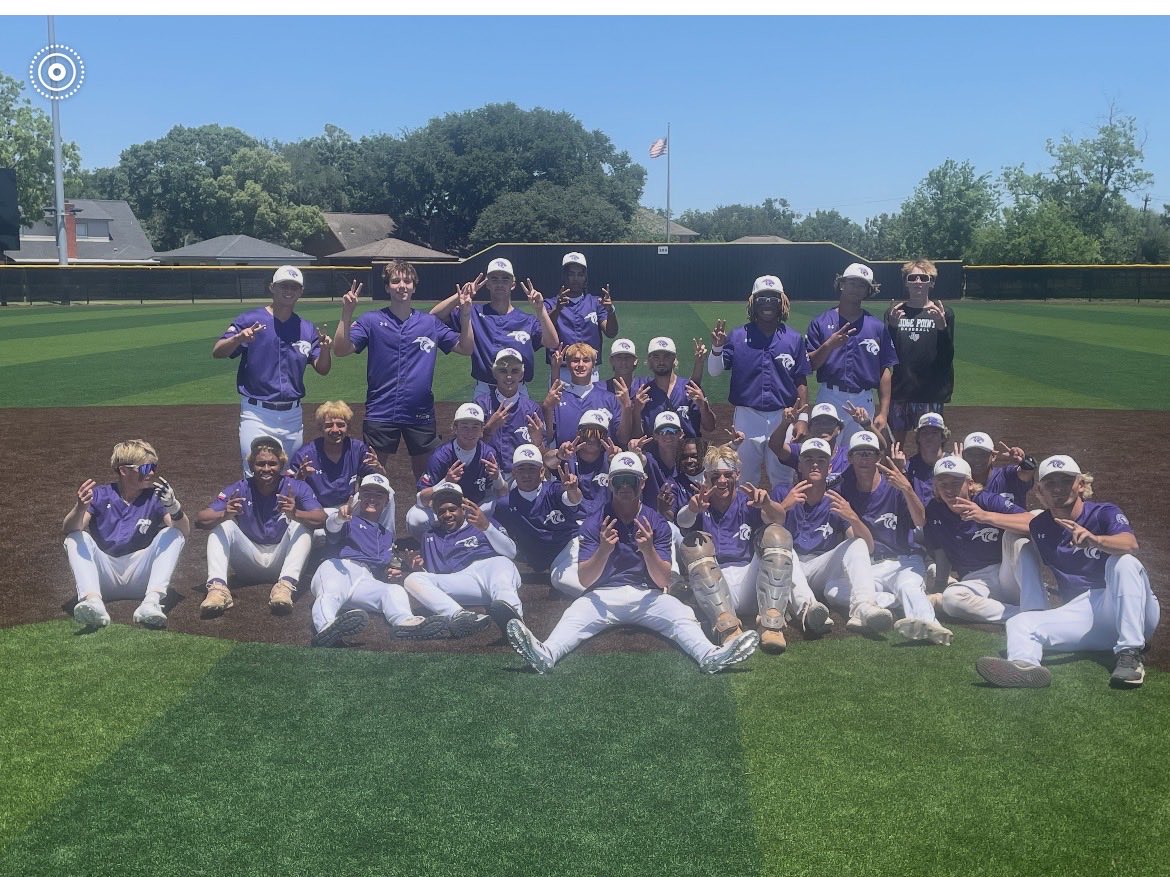 RPHSBaseball's tweet image. Panthers advance to round two!