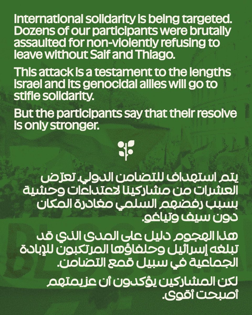 Global Sumud Flotilla tweet media