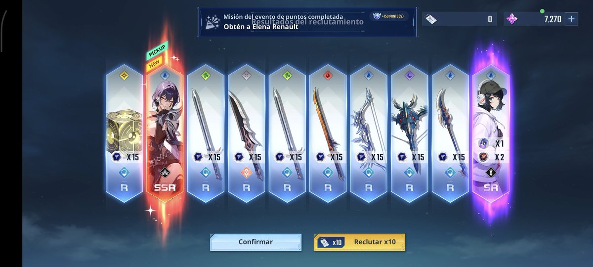 Roberka1's tweet photo. Two more for the collection I'll never use 🫡 #SololevelingArise #Sololeveling #GachaGame https://t.co/aNxAGRSBls